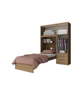 ARMOIRE CRAVO REF D134-94 4 PTS 3TIRS + BED RUSTI